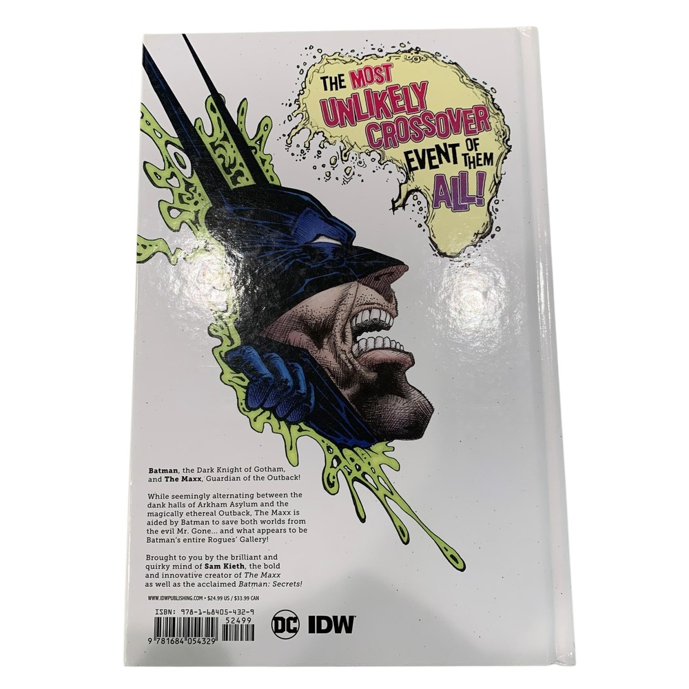 Batman The Maxx Arkham Dreams Sam Kieth Hardcover 2021 DC IDW OOP - Picture 2 of 5